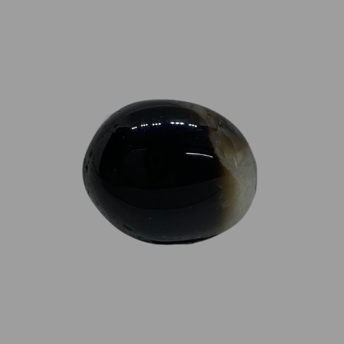 Natural Black Agate- 8.40 Carat