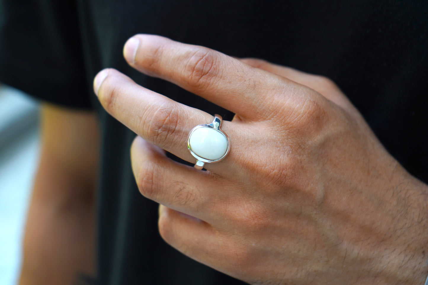 Australian Opal Ring - 7.00 Carat/7.80 Ratti
