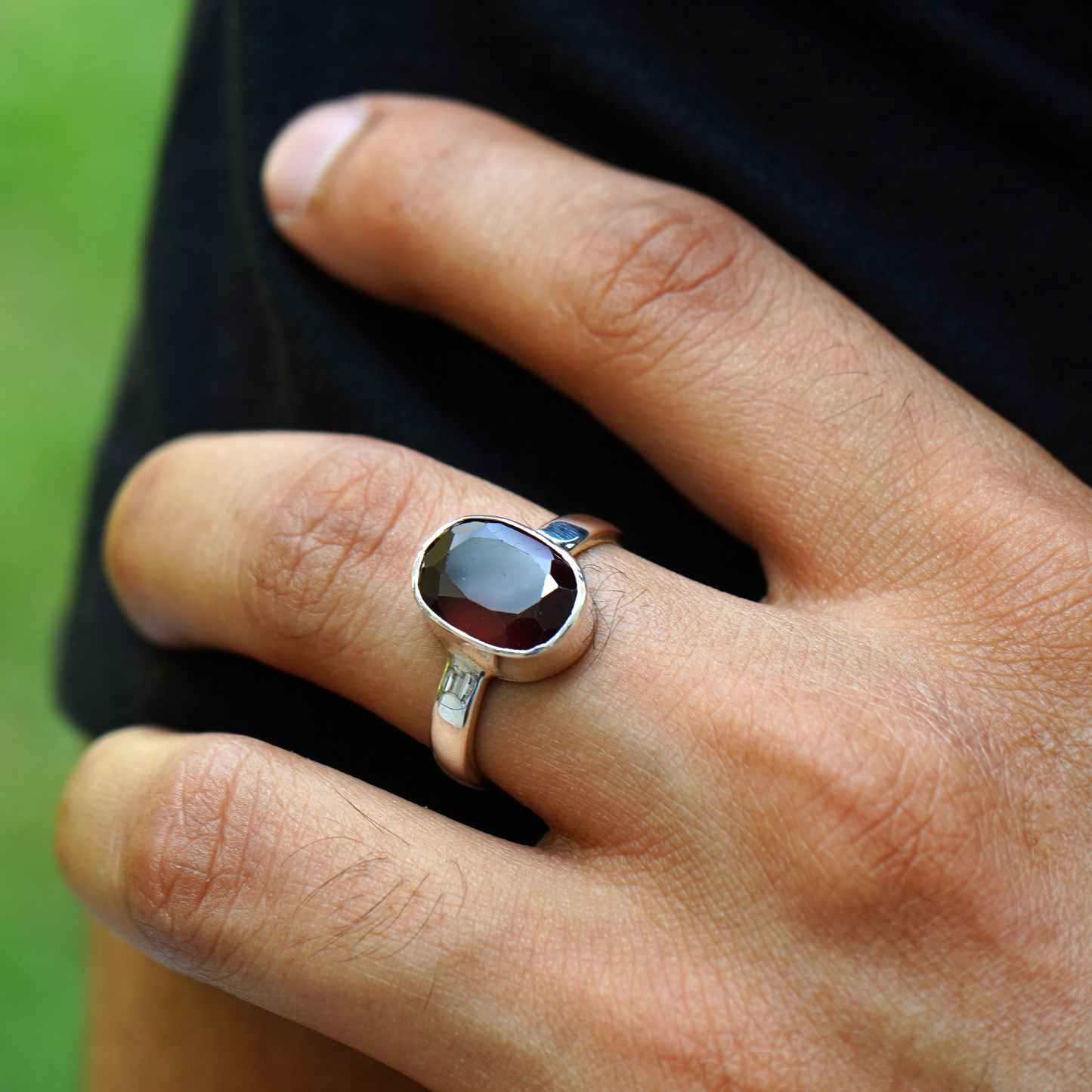 Natürlicher Hessonitring - 5,40 Karat/6,00 Ratti