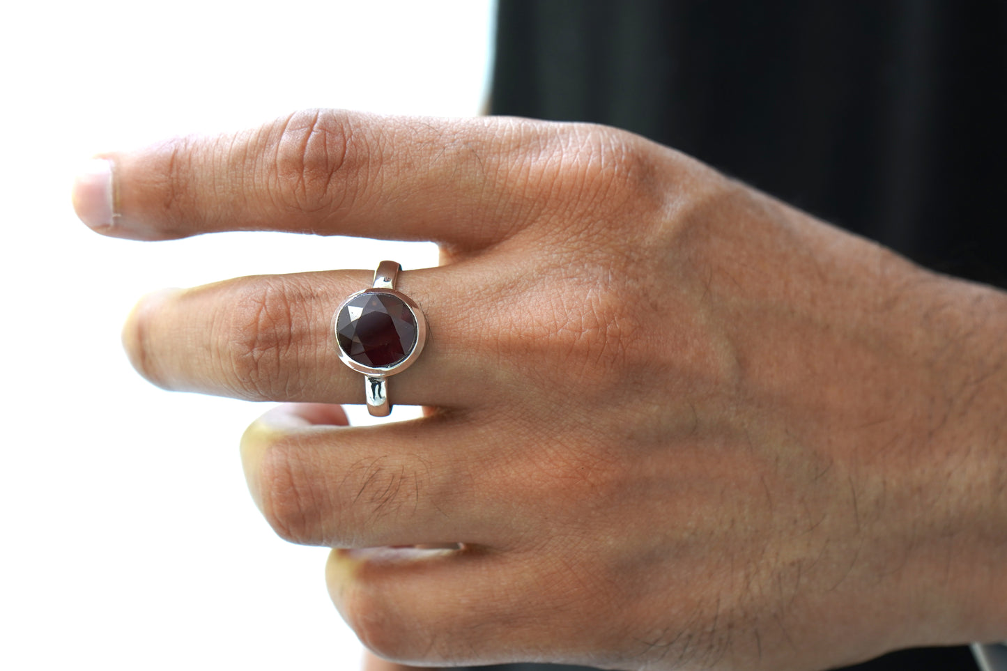 Natürlicher Hessonitring - 6,60 Karat/7,32 Ratti