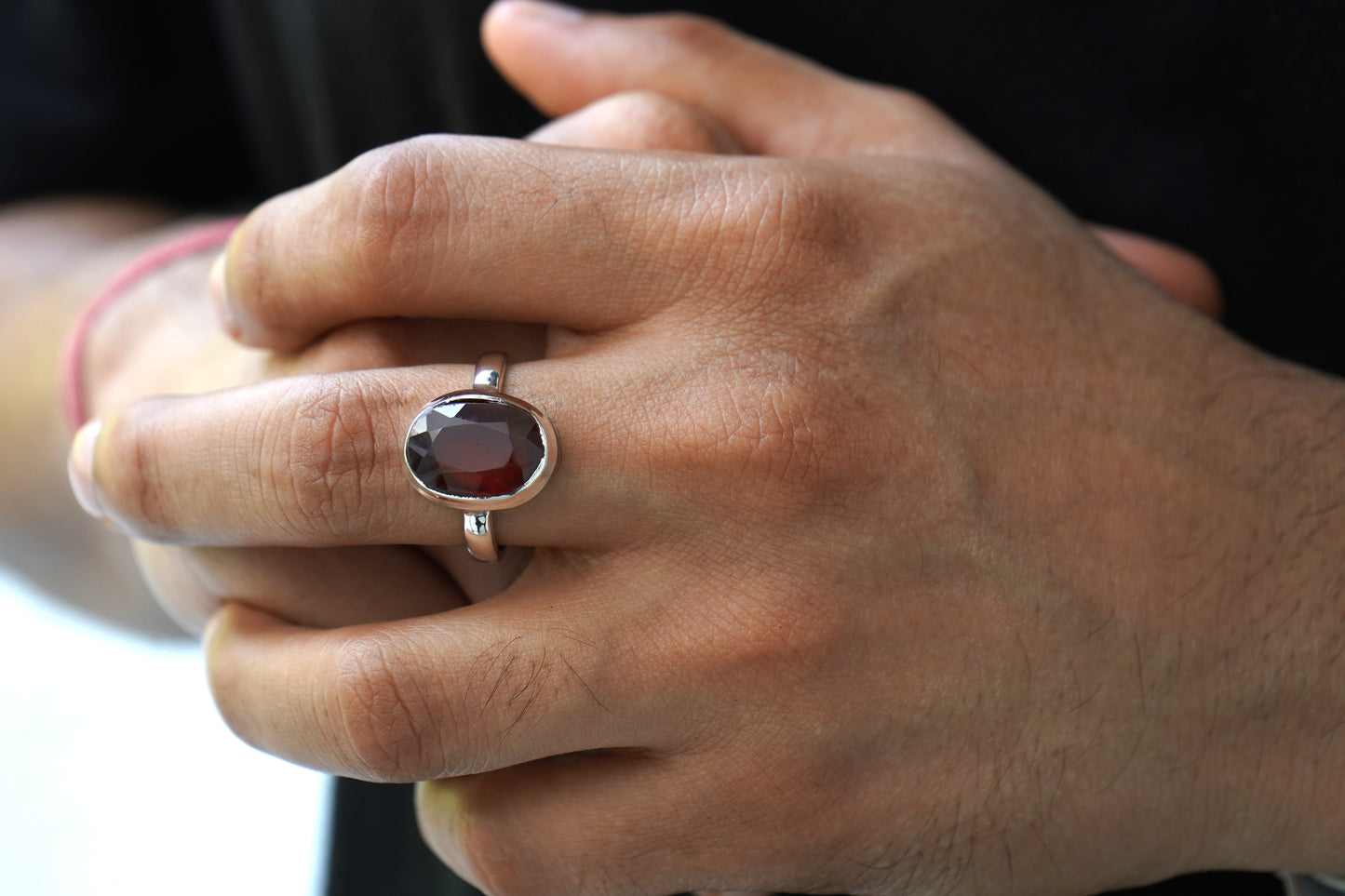 Natürlicher Hessonitring - 5,50 Karat/6,10 Ratti