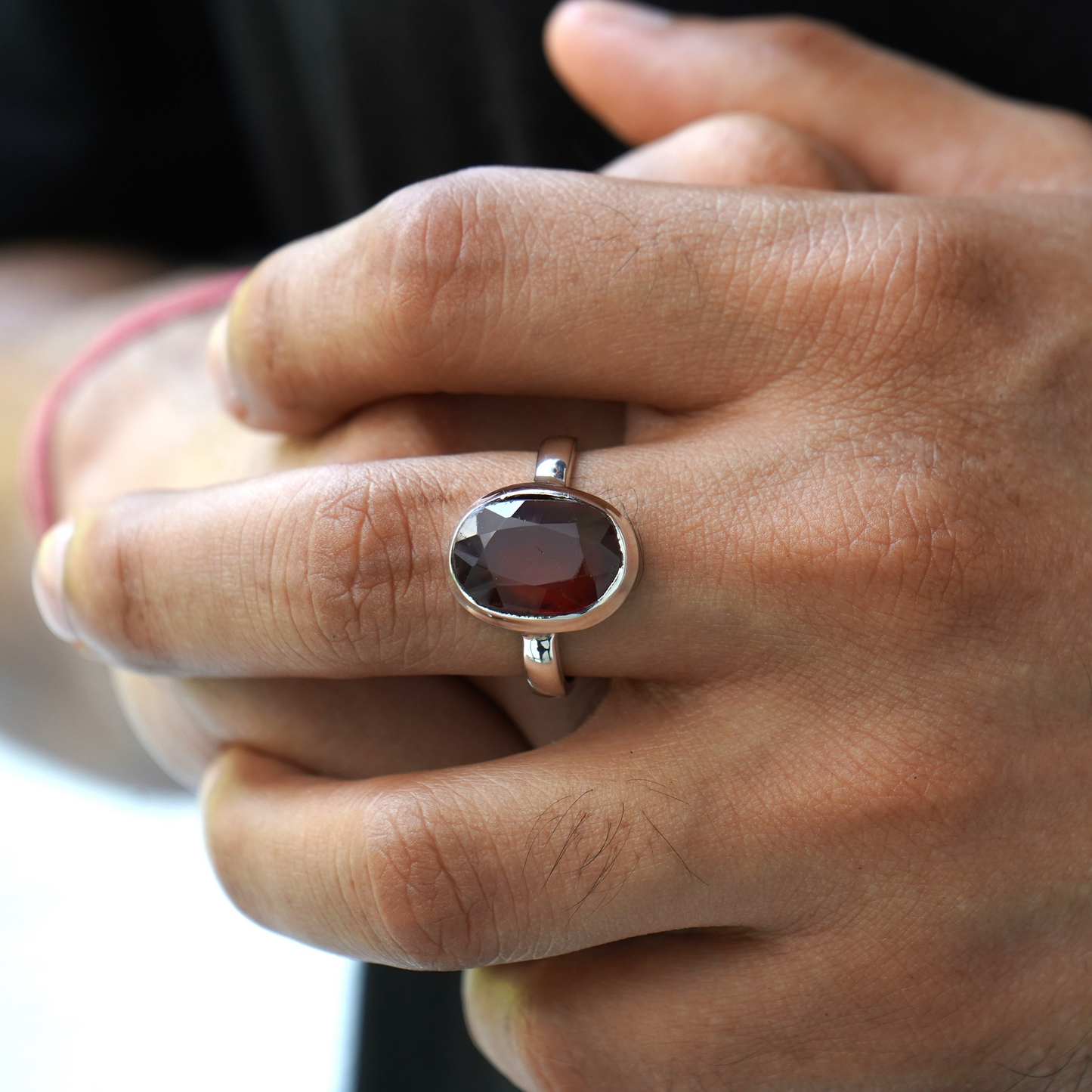 Natürlicher Hessonitring - 5,50 Karat/6,10 Ratti
