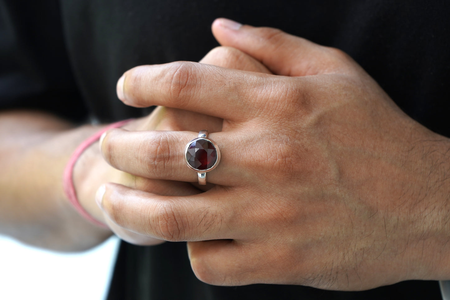 Natürlicher Hessonitring - 7,00 Karat/7,80 Ratti