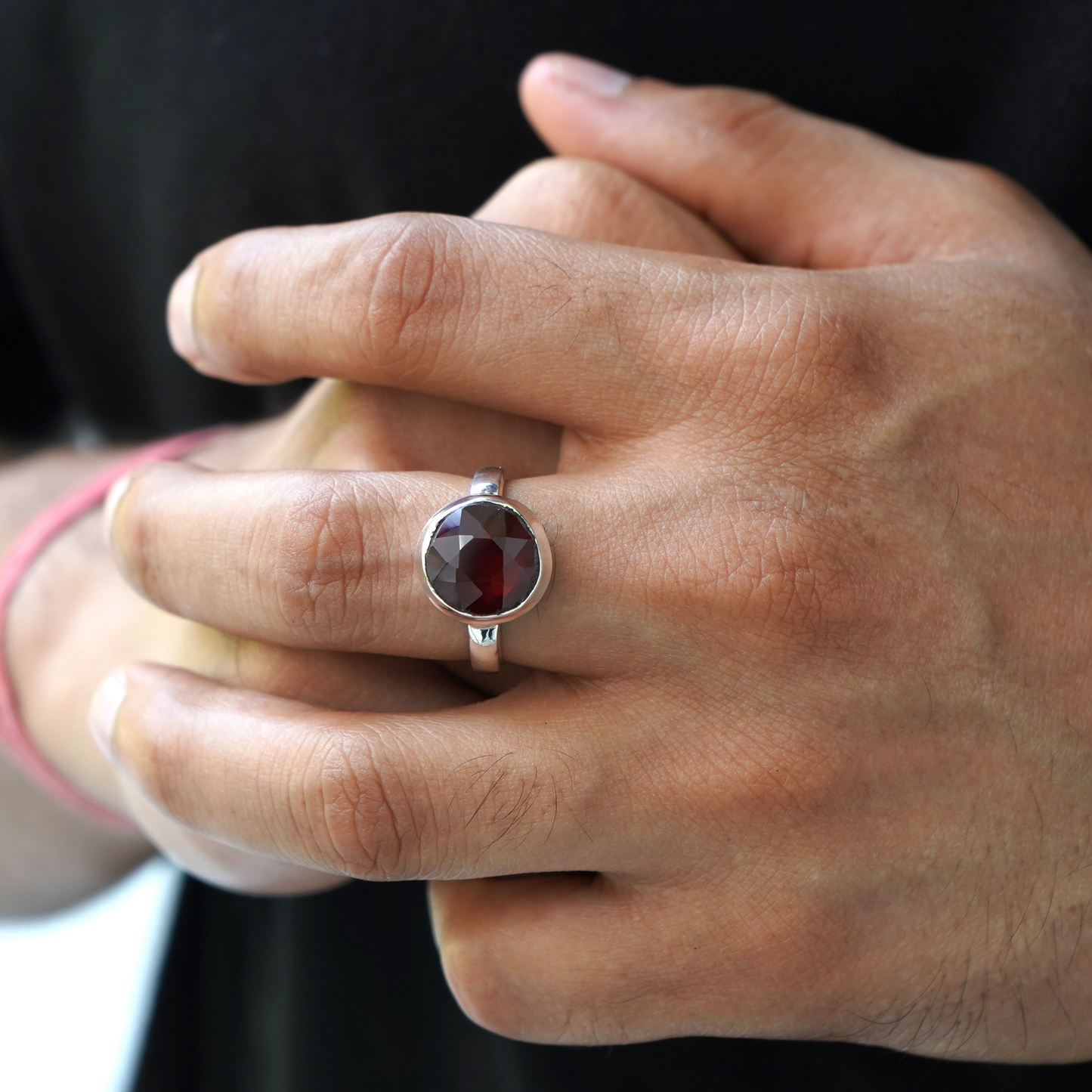 Natürlicher Hessonitring - 7,00 Karat/7,80 Ratti
