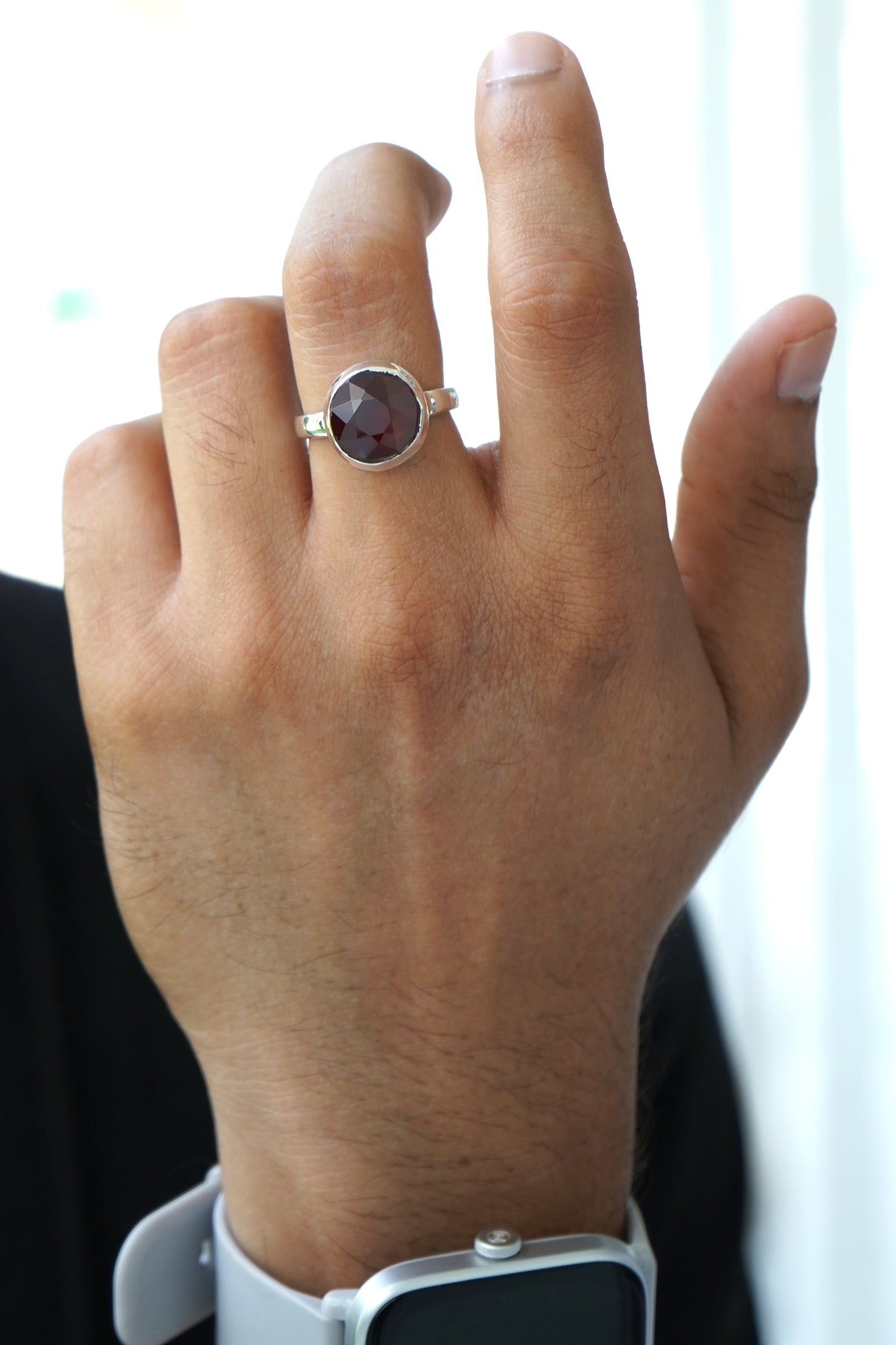 Natürlicher Hessonitring - 7,00 Karat/7,80 Ratti