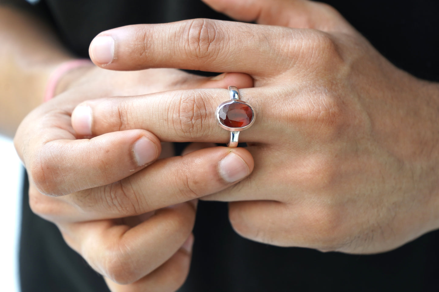 Natürlicher Hessonitring - 6,00 Karat/6,66 Ratti