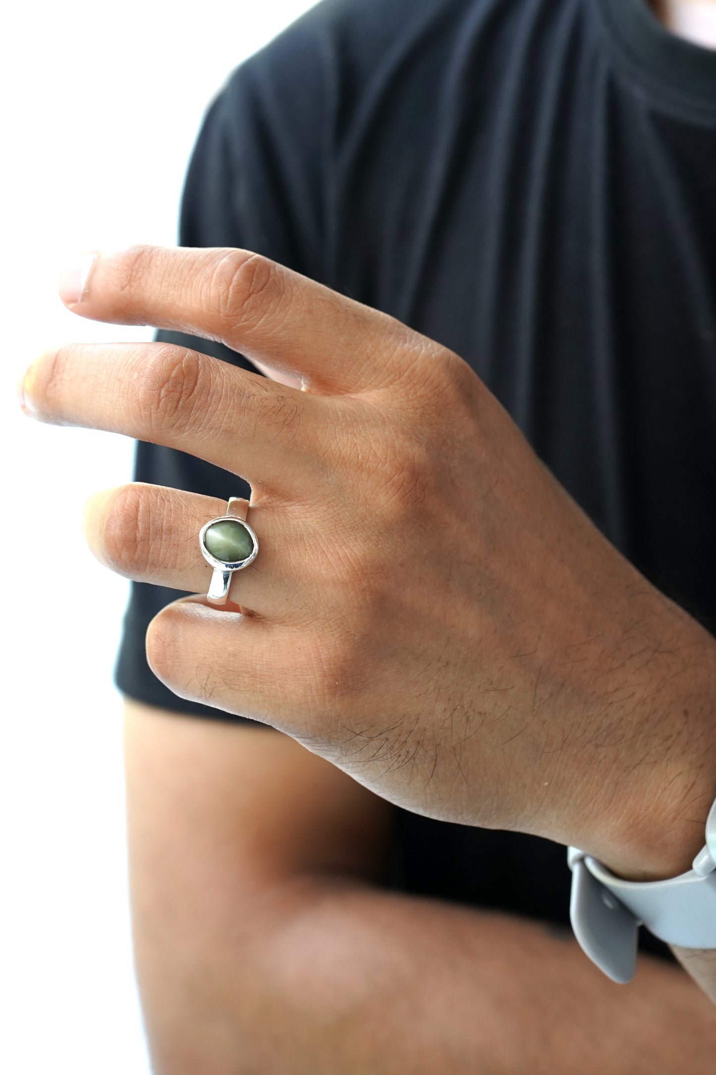Catseye Birthstone Ring - 5.00 Carat/5.55 Ratti