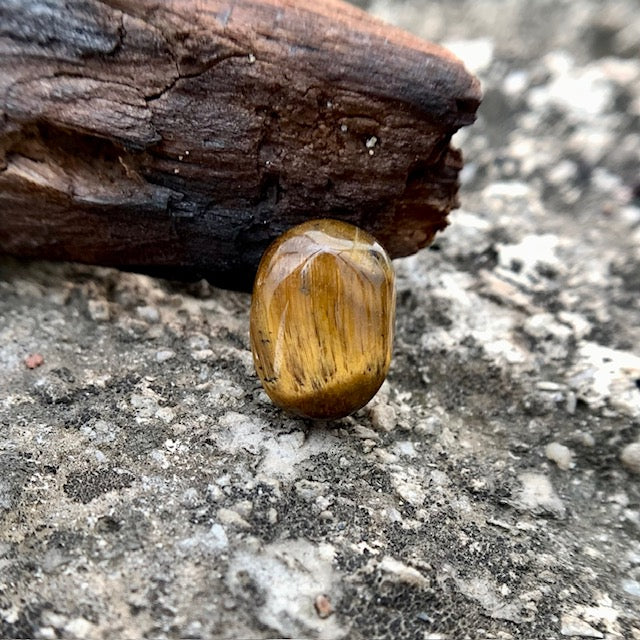 Natural Tiger's eye Stone - 10.50 Carat/11.65 Ratti
