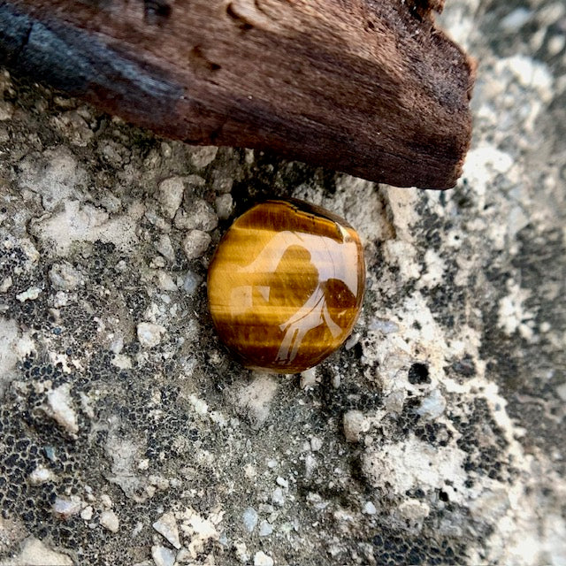 Natural Tiger's eye Stone - 8.80 Carat/9.76 Ratti