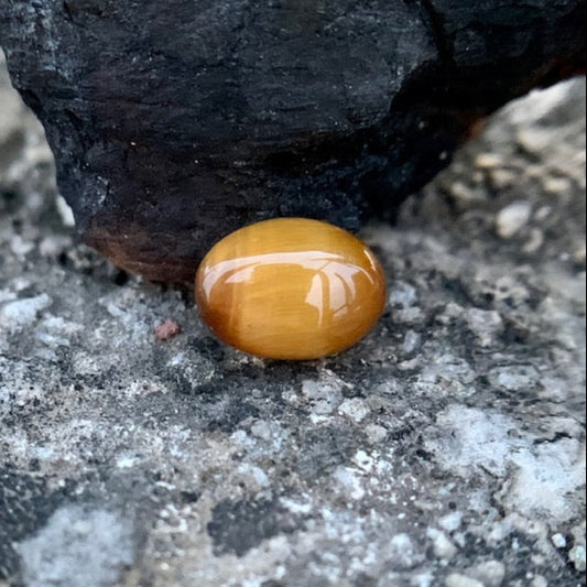 Natural Tiger's eye Stone - 3.10 Carat/3.44 Ratti