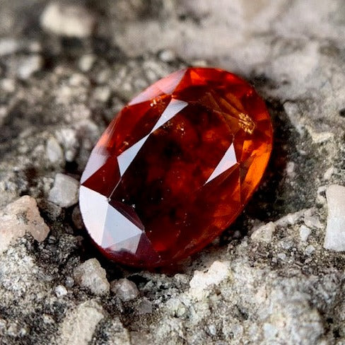 Natural Hessonite Garnet - 5.40 Carat/6.00 Ratti