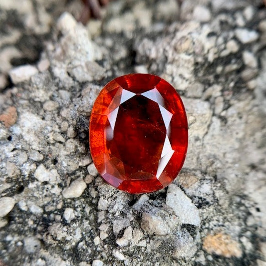 Natural Hessonite Garnet - 10.25 Carat/11.38 Ratti