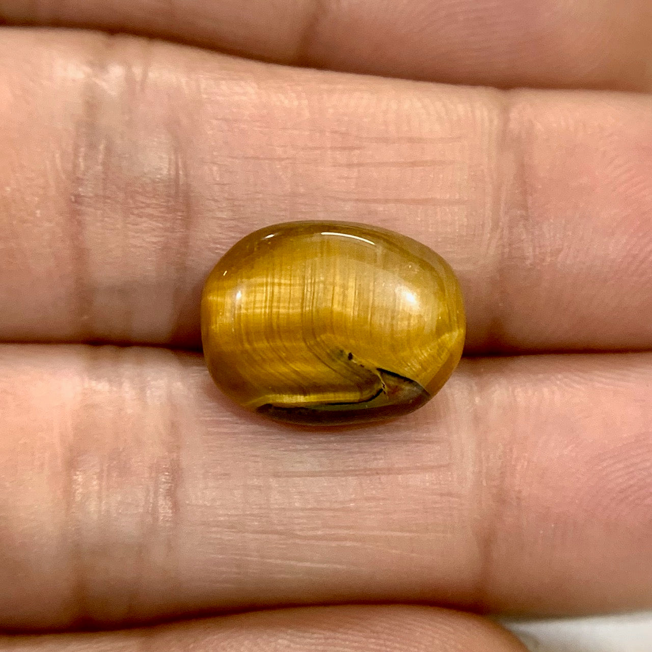 Natural Tiger's eye Stone - 9.22 Carat/10.23 Ratti
