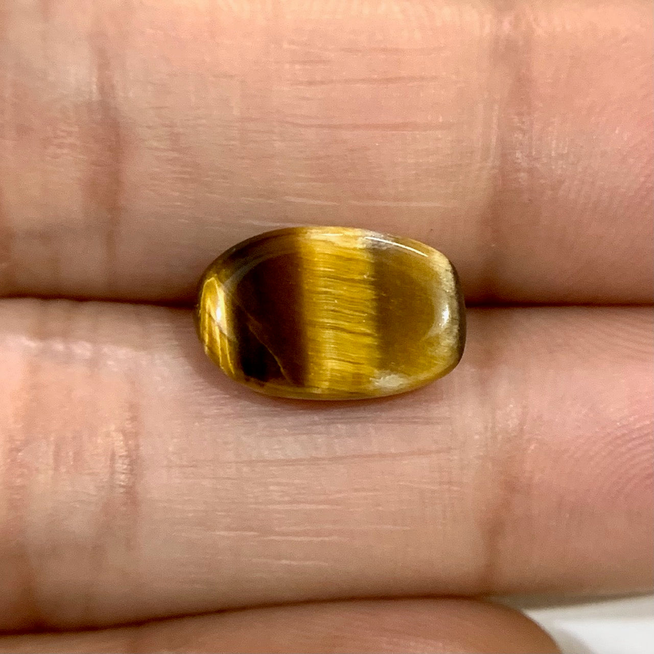 Natürlicher Tigerauge-Stein – 12,00 Karat