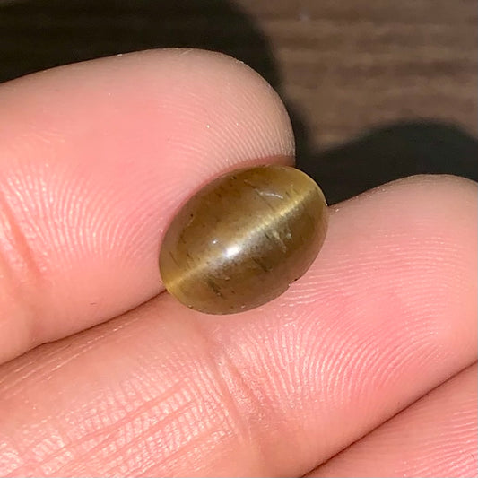 Natural Catseye stone - 6.27 Carat/6.95 Ratti