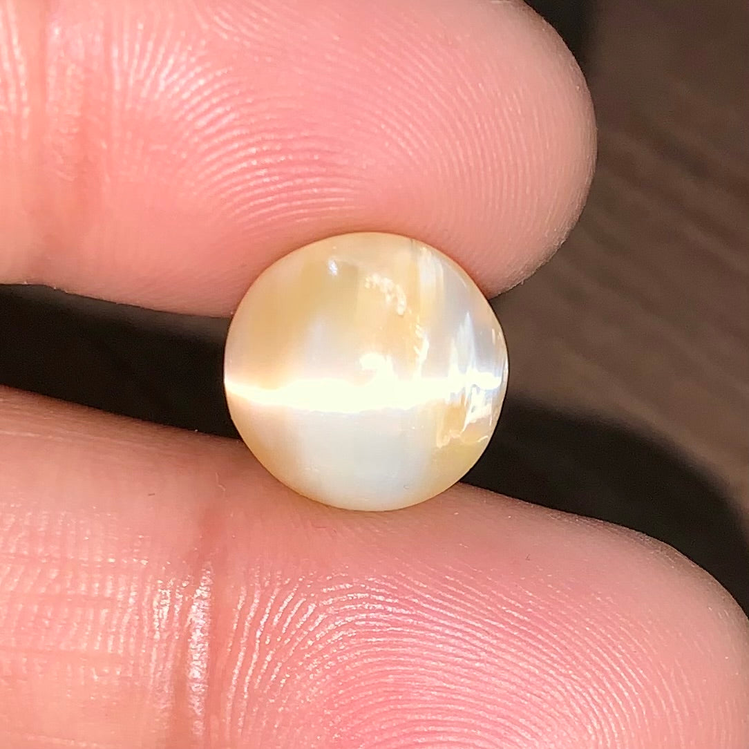 Natürlicher Katzenaugenstein - 4,90 Karat/5,44 Ratti