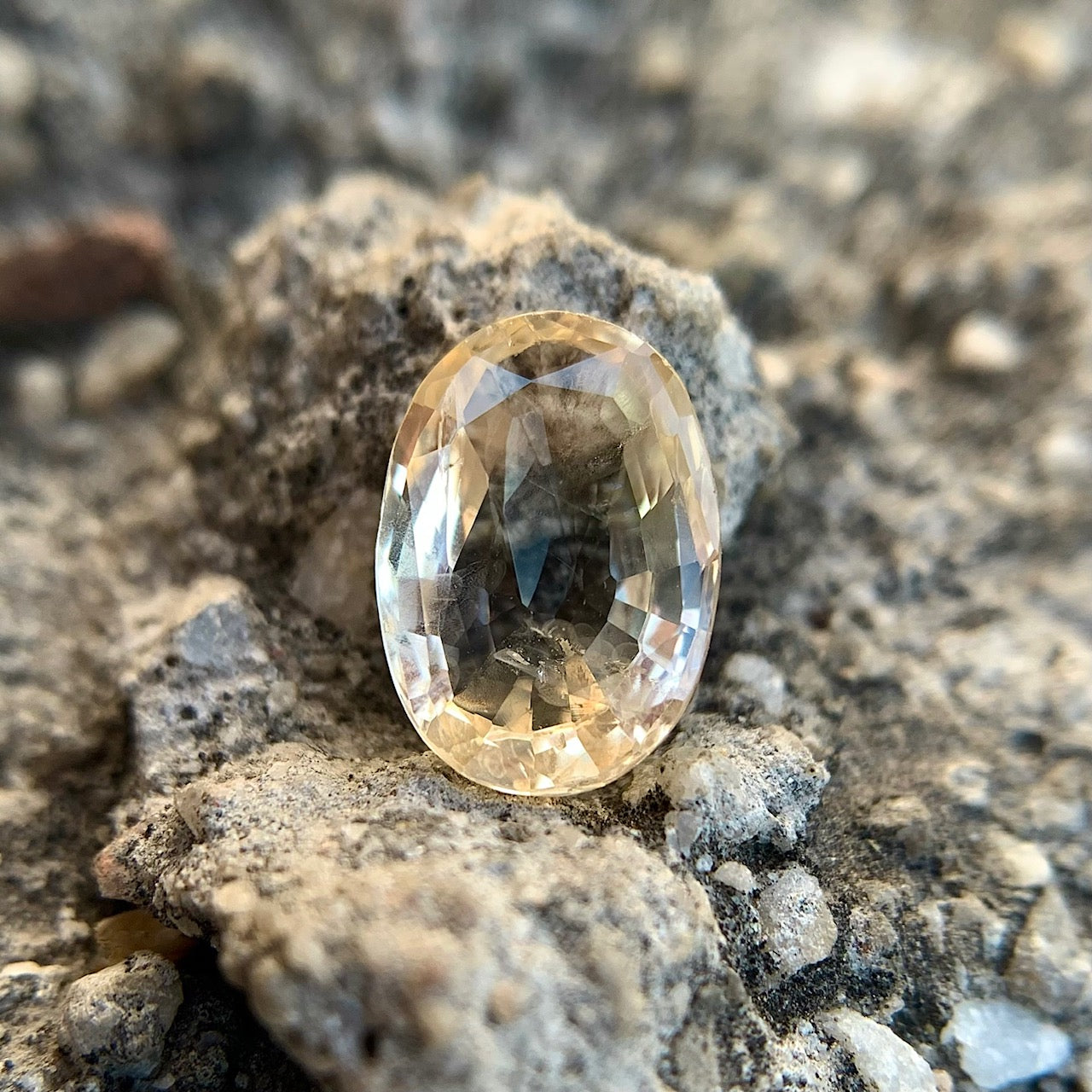 Natürlicher gelber Saphir – 4,95 Karat