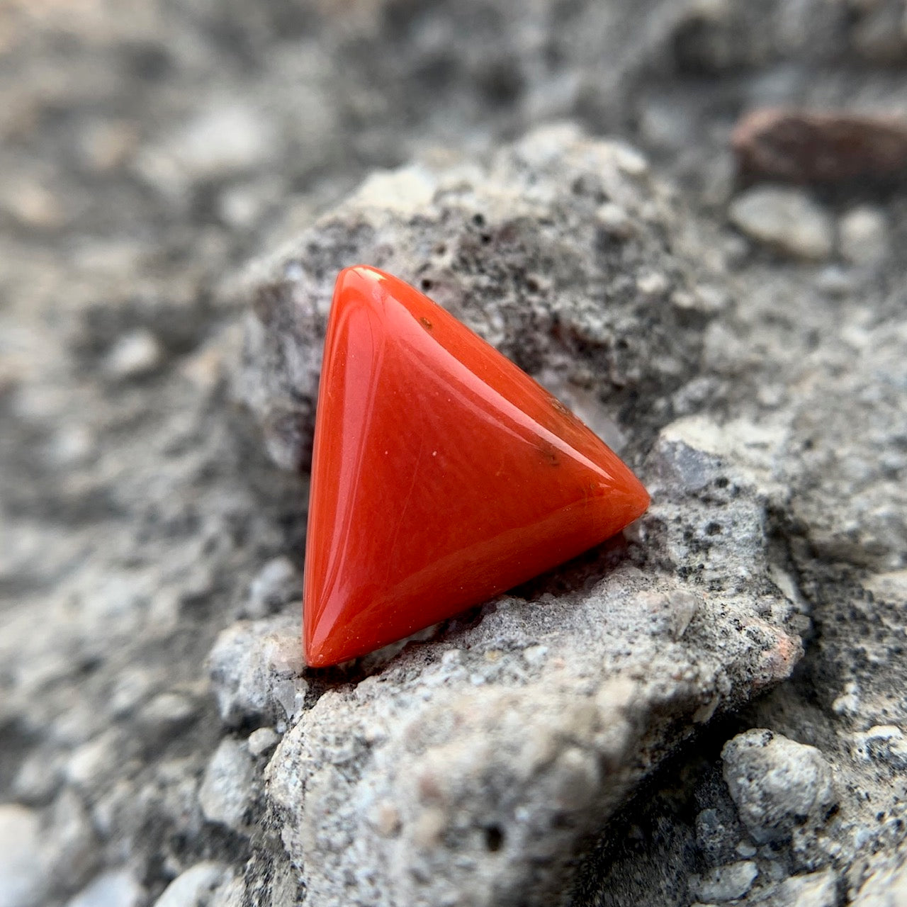 Natural Red Coral - 5.70 Carat/6.33 Ratti