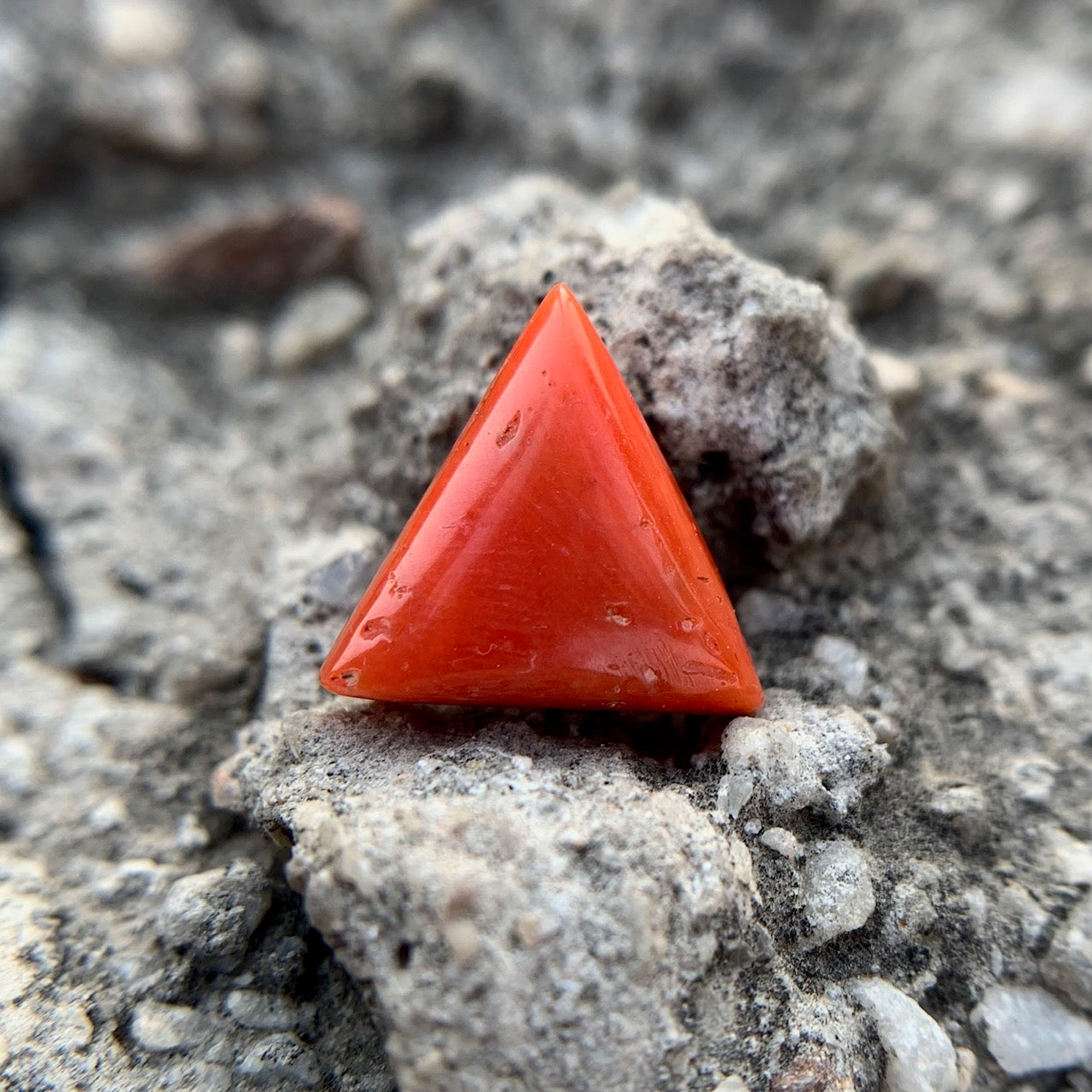 Natural Red Coral - 5.65 Carat/6.27 Ratti