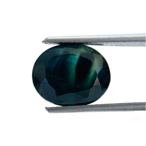 Natural Teal Sapphire - 6.10 Carats/6.80 Ratti