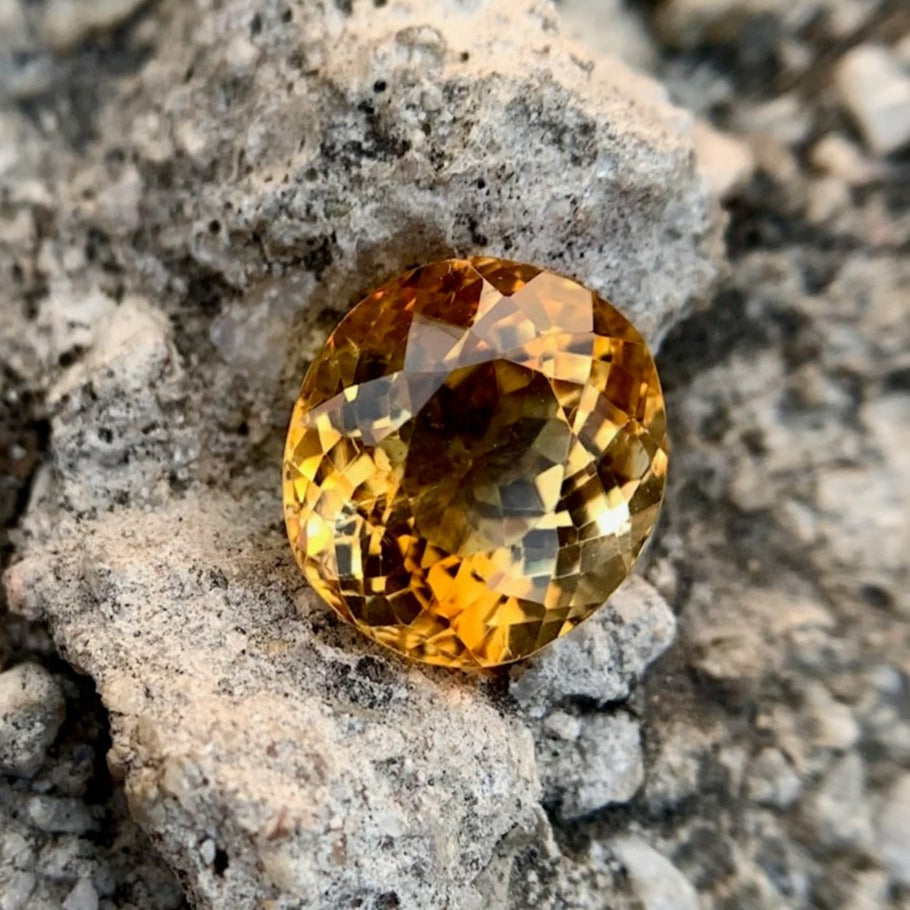 Natürlicher Citrin - 5,65 Karat/6,27 Ratti