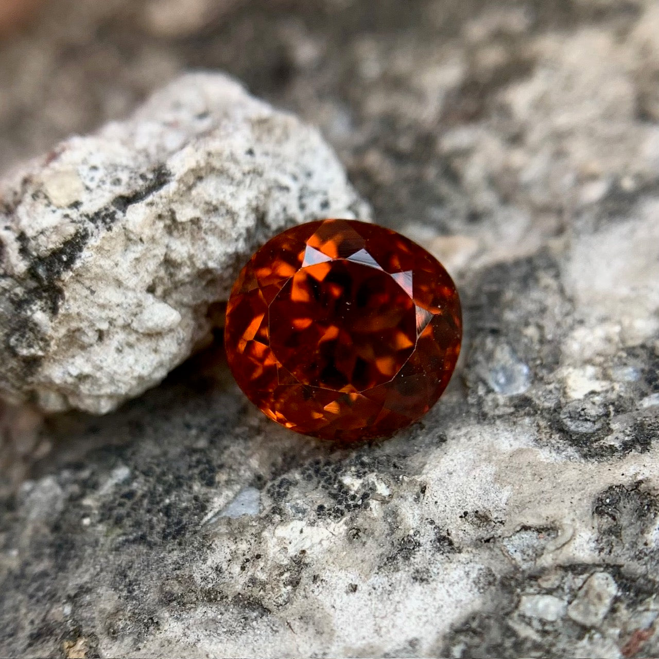 Natürlicher Citrin - 3,18 Karat/3,53 Ratti