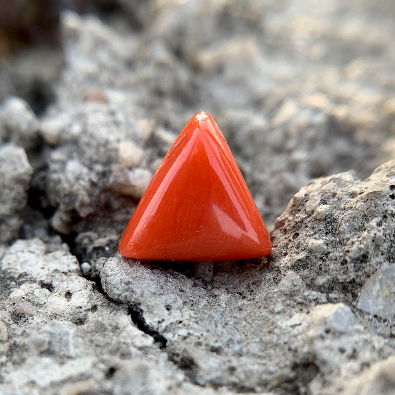Natural Red Coral - 5.55 Carat/6.16 Ratti