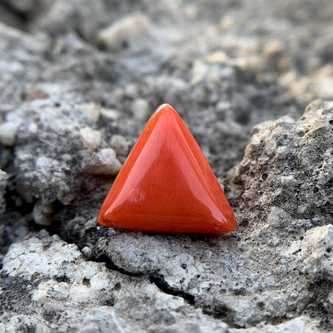 Natural Red Coral - 5.55 Carat/6.16 Ratti