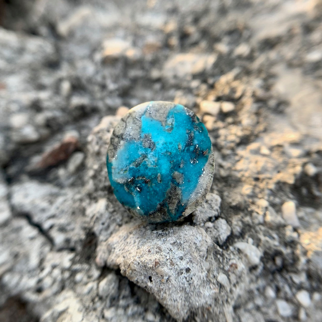 Natürlicher Türkis - 13,15 Karat/14,59 Ratti