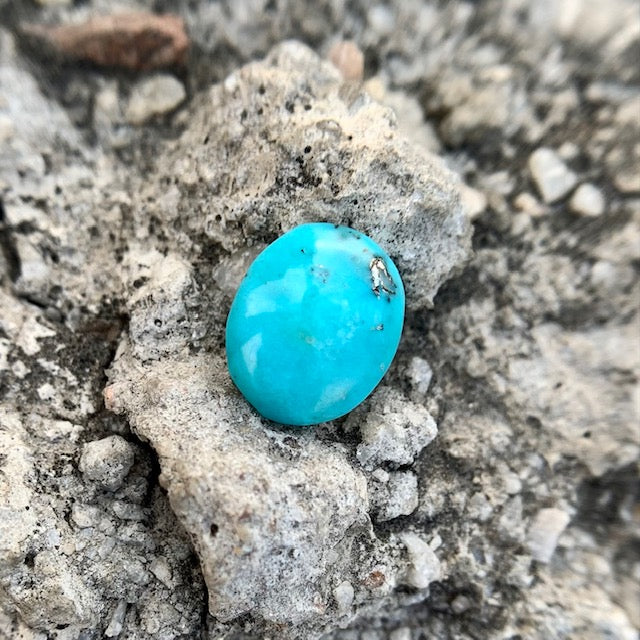 Natural Turquoise - 3.35 Carat/3.72 Ratti