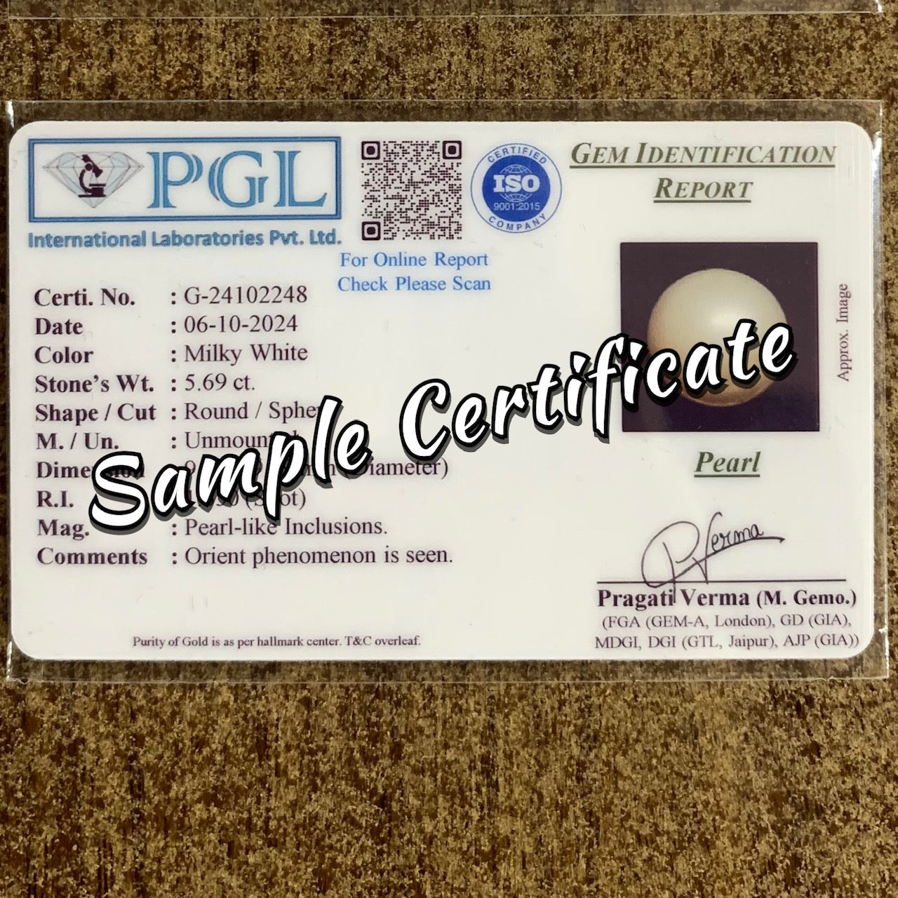 South Sea Pearl - 8.05 Carats/8.94 Ratti