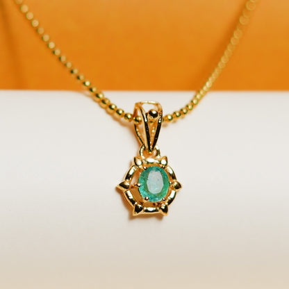Natural Emerald Pendant - 2.00 Carat
