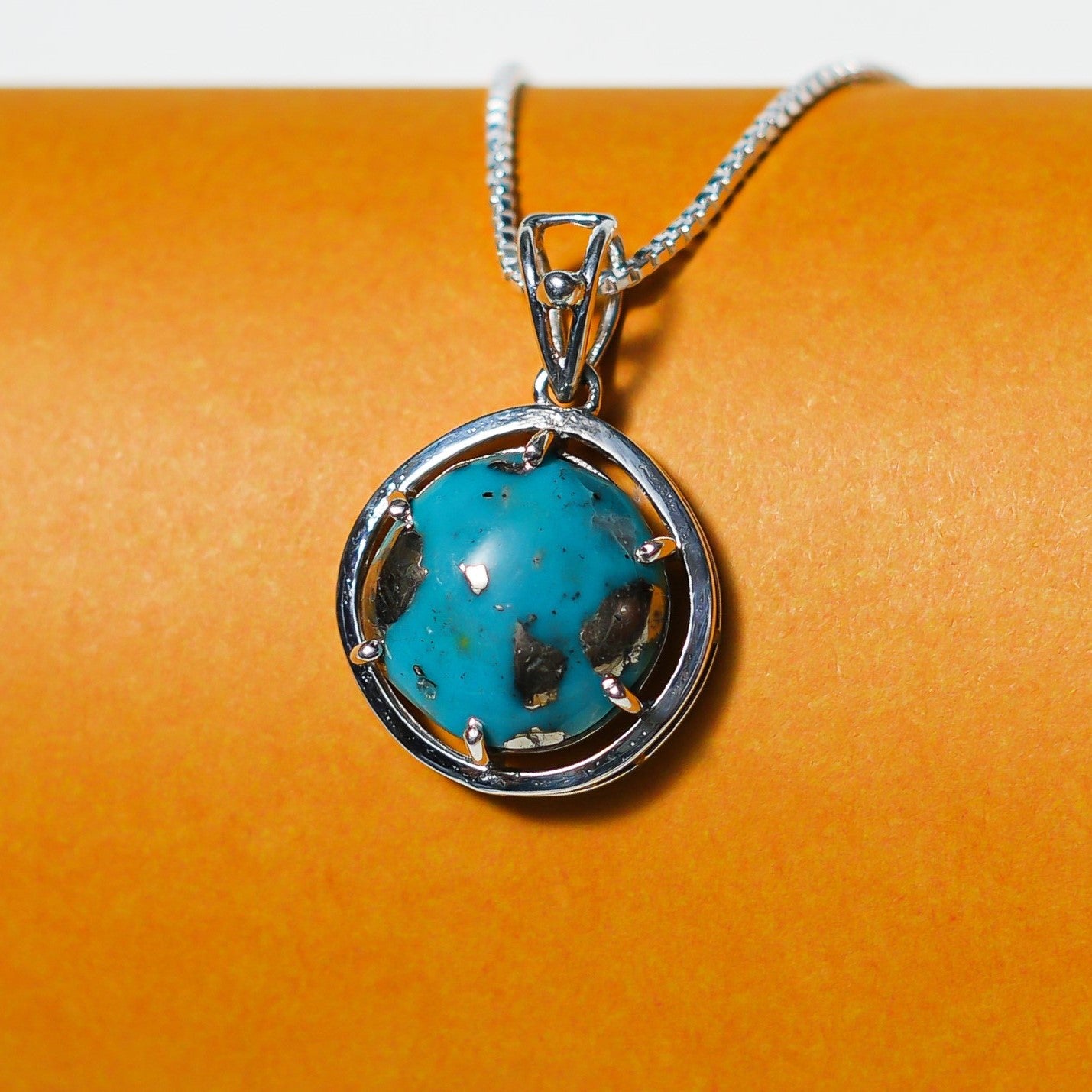 Natural Turquoise Pendant - 10.00 Carats