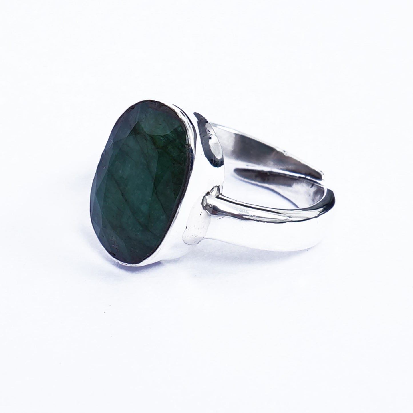 Natural Emerald Ring- 6.10 Carat/6.80 Ratti