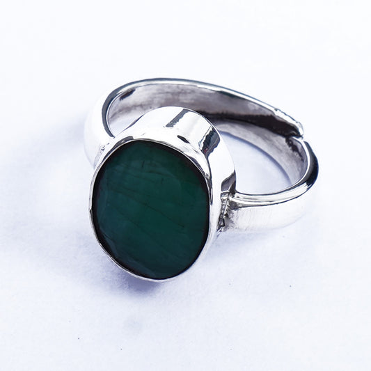 Natural Emerald Ring- 6.00 Carat/6.66 Ratti