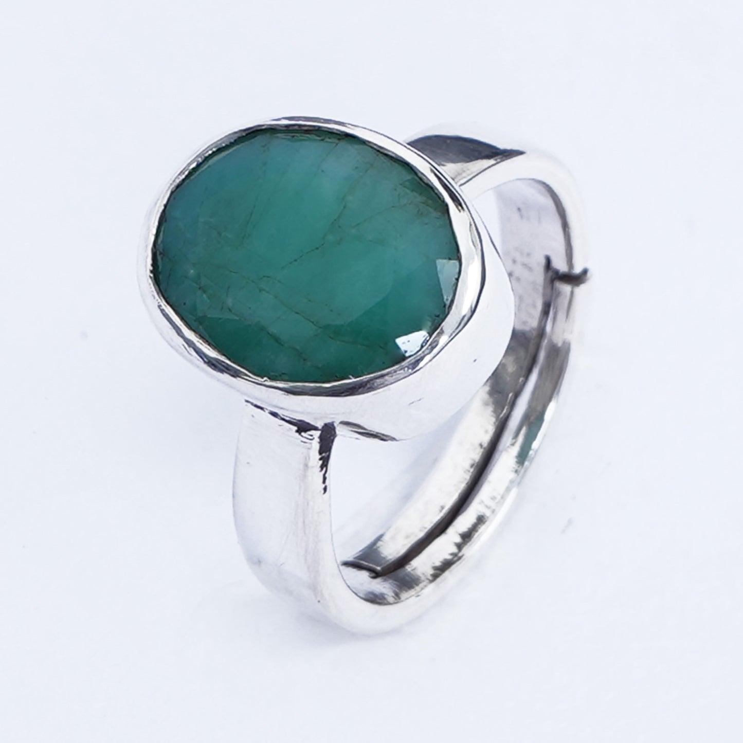 Natural Emerald Ring- 5.50 Carat/6.10 Ratti