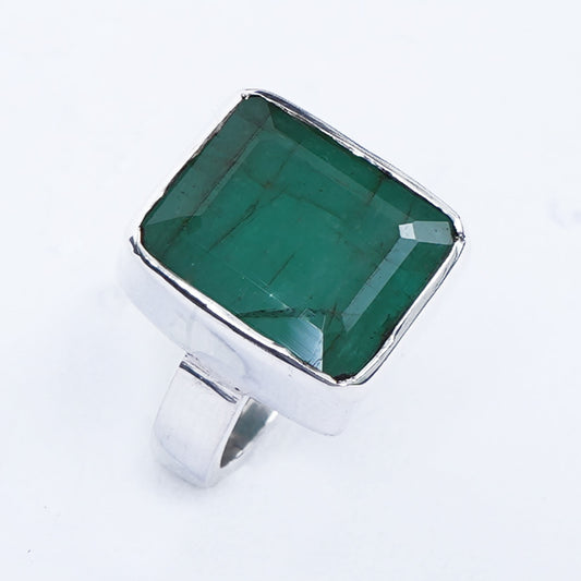 Natural Emerald Ring- 11.50 Carat/12.30 Ratti