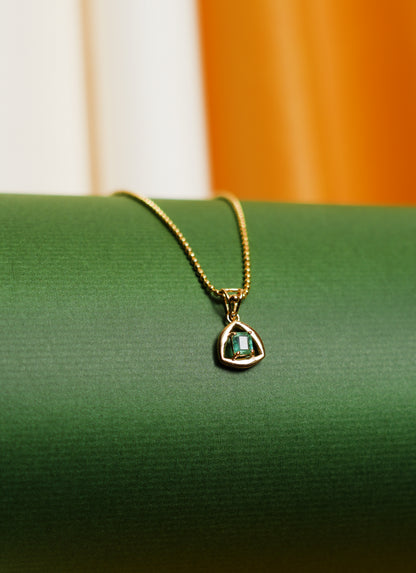 Natural Emerald Pendant - 1.25 Carat