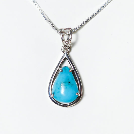 Natural Turquoise Pendant - 8.00 Carats