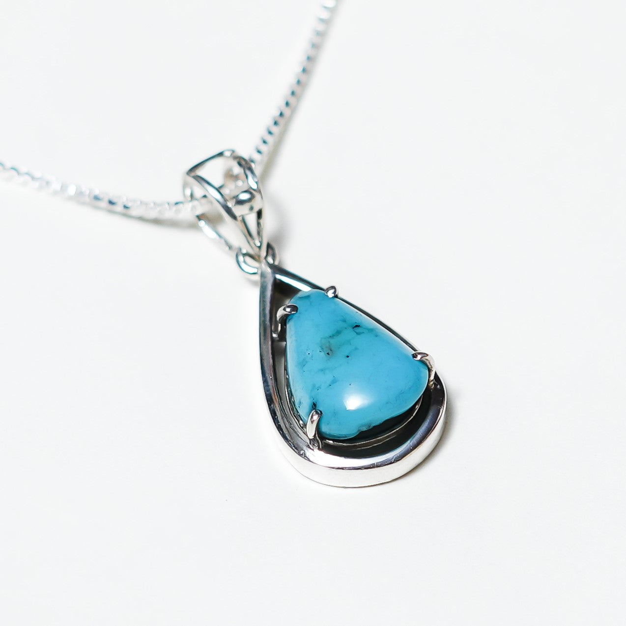 Natural Turquoise Pendant - 8.00 Carats