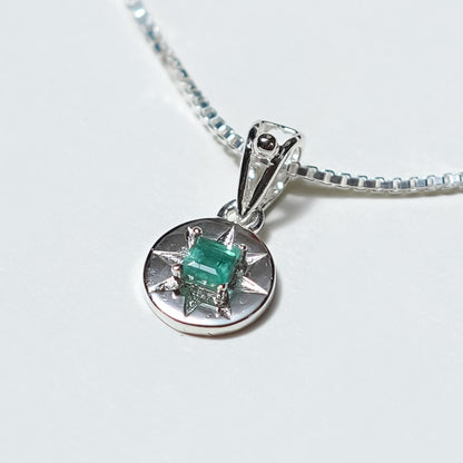 Star Emerald Pendant - 1.20 Carat