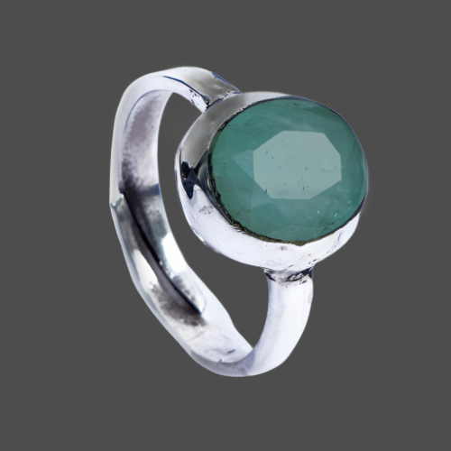 Natural Emerald Ring- 8.60 Carat/9.55 Ratti