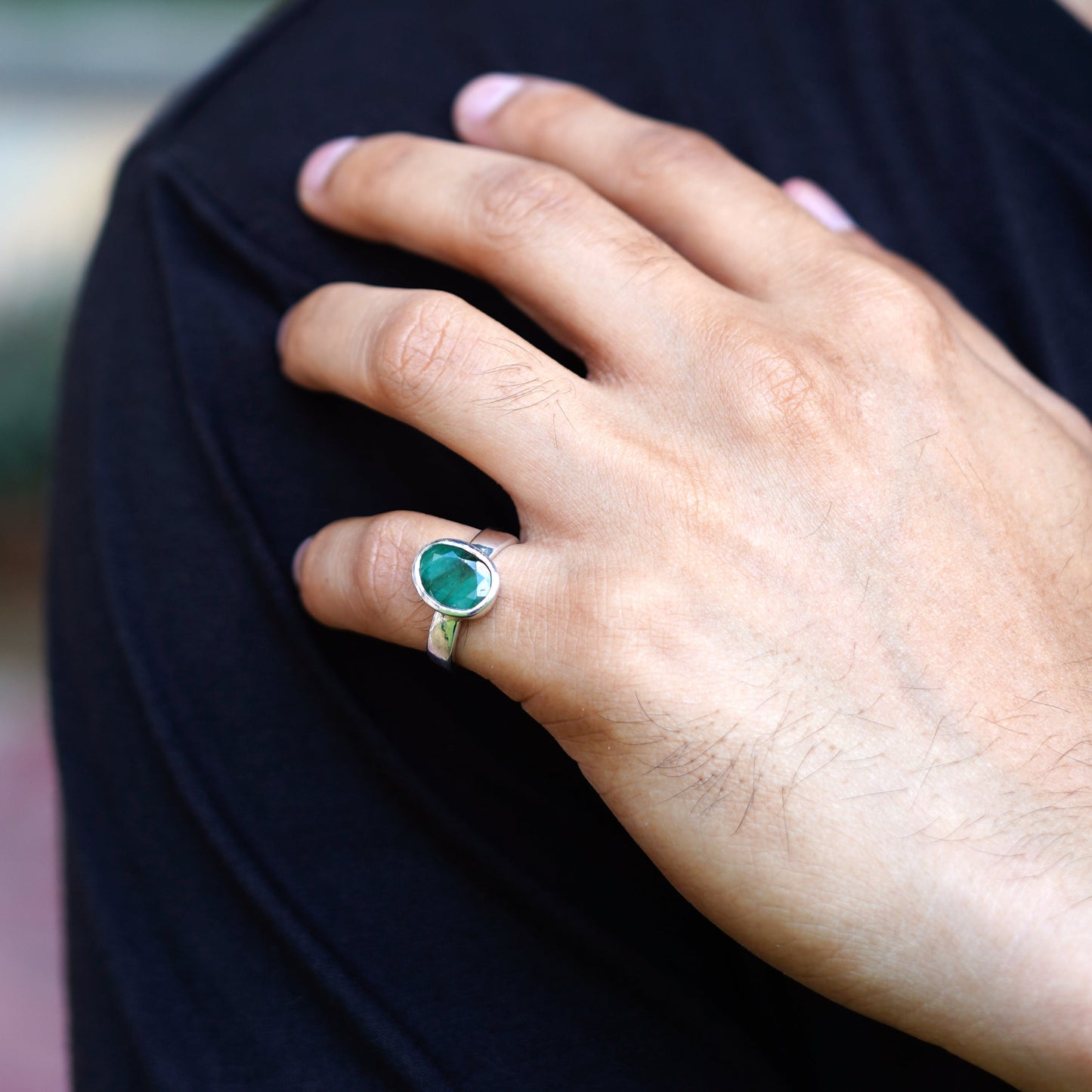 Natural Emerald Ring- 4.25 Carat