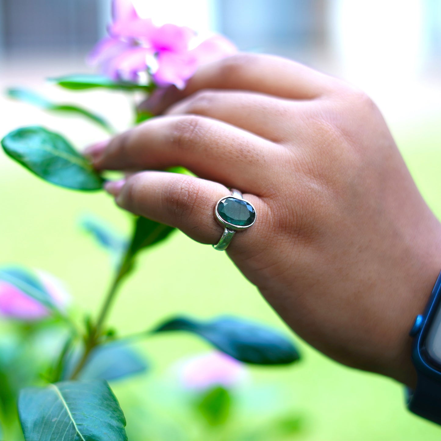 Natural Emerald Ring- 5.45 Carat/6.05 Ratti