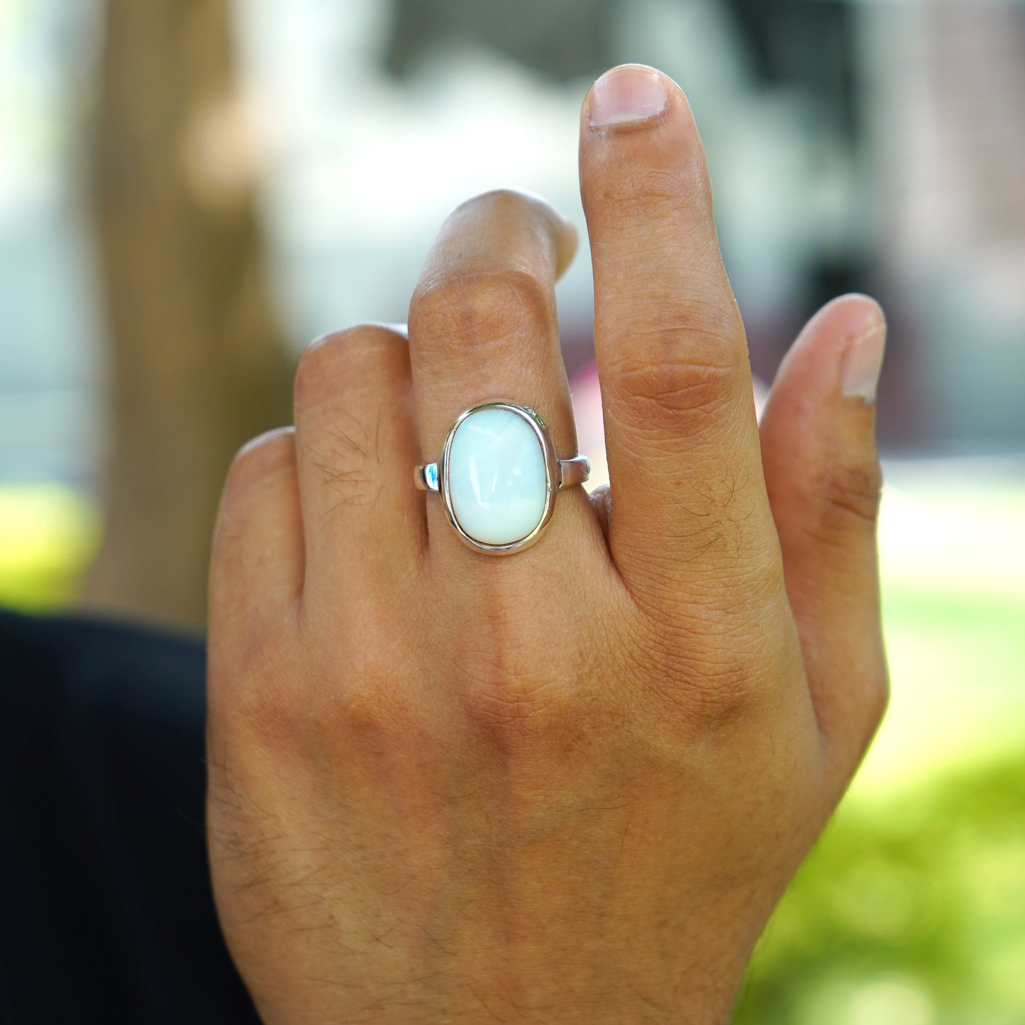 Natural Opal Ring - 6.00 Carat/6.66 Ratti