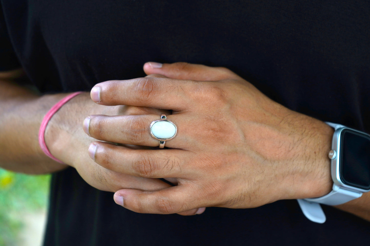 Natural Opal Ring - 7.25 Carat/8.05 Ratti