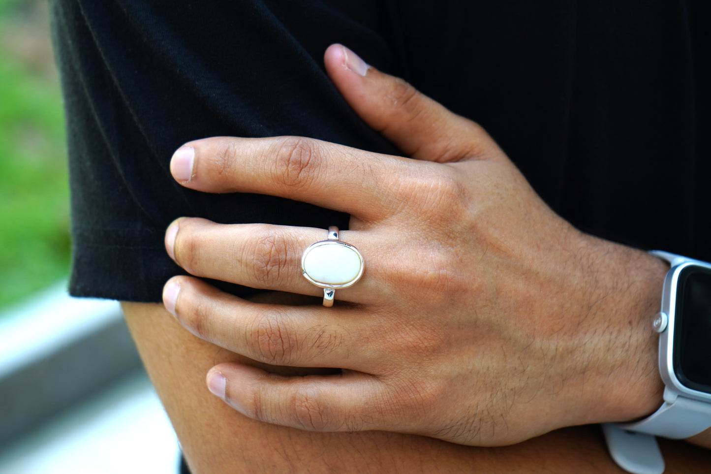 Opal Birthstone Ring - 7.50 Carat/8.33 Ratti