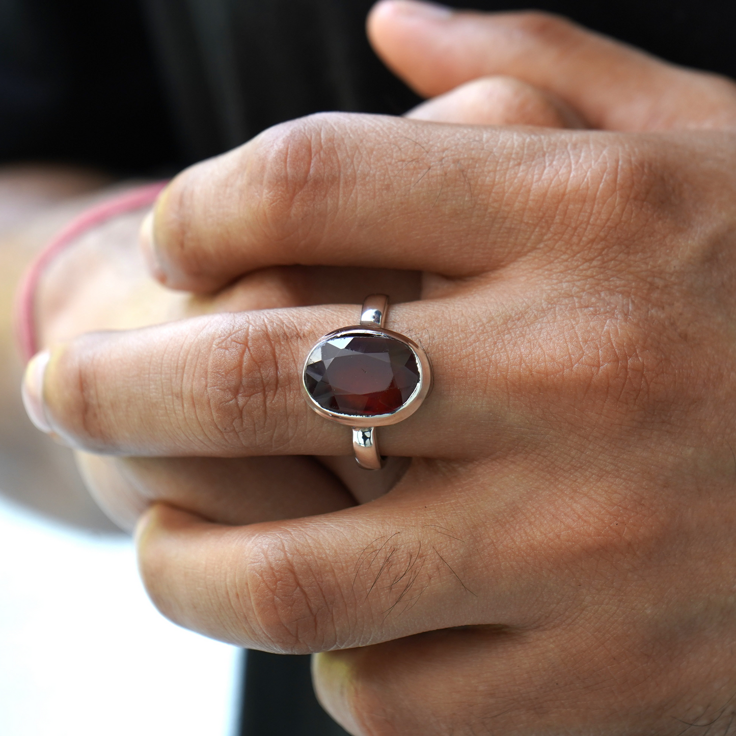 Natural Hessonite Ring - 5.50 Carat/6.10 Ratti