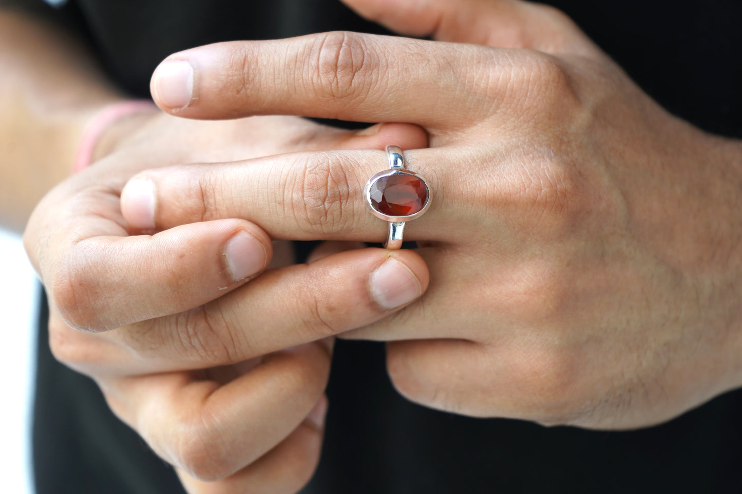 Natural Hessonite Ring - 6.00 Carat/6.66 Ratti