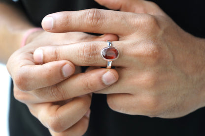 Natürlicher Hessonitring - 6,00 Karat/6,66 Ratti